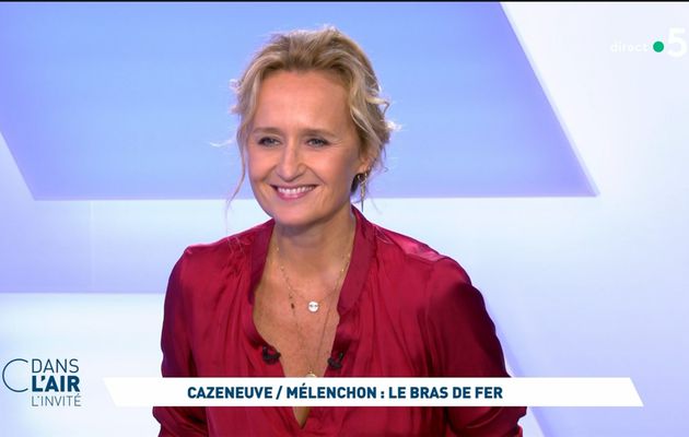 Caroline Roux C Dans l'Air L'Invité France 5 le 26.09.2022