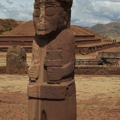 Derniers pas en Bolivie,  le site de Tiwanaku