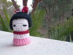 Poupée miniature amigurumi