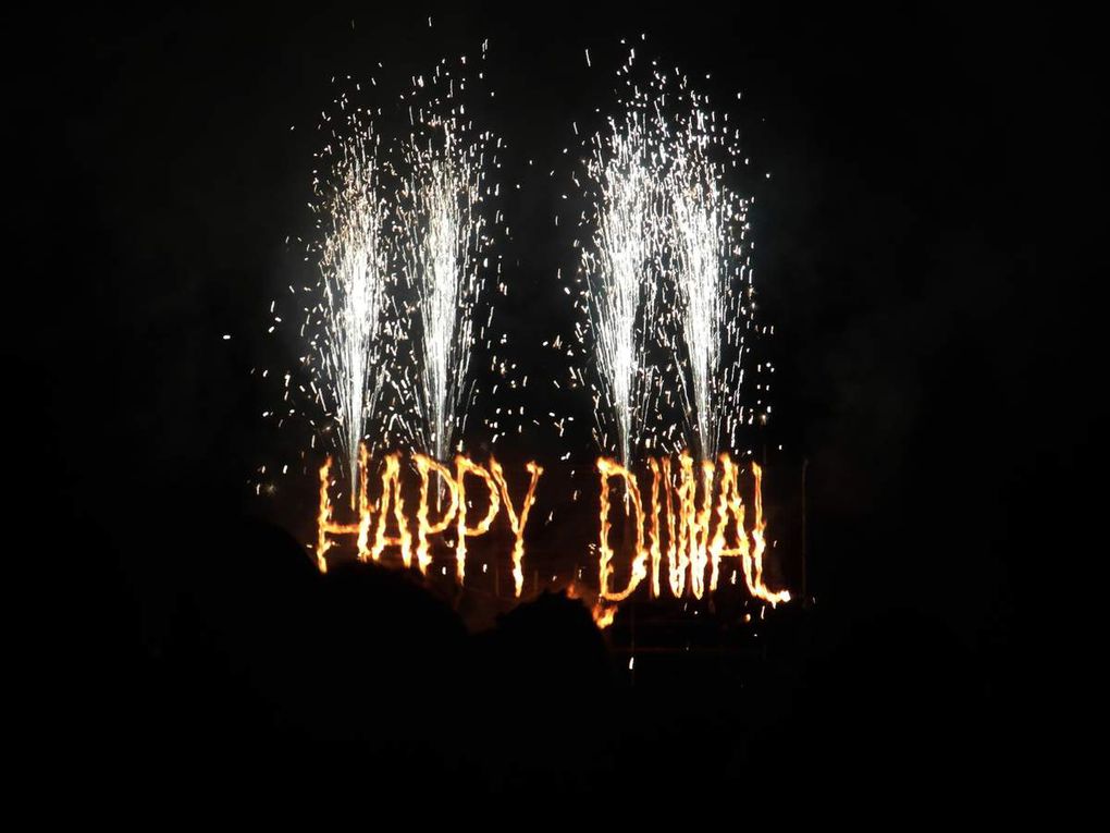 Diwali and Christmas in Leicester