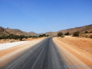 Nationale 12 Guelmim-Sidi Ifni (Maroc en camping-car)