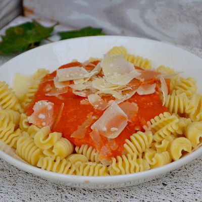 Radiatori sauce tomates/poivrons
