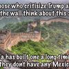 About Donald Trump’s wall