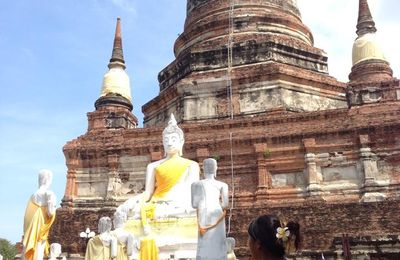 Ayutthaya, ancienne capitale du royaume de Siam 