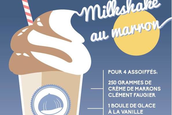 Recette: Milkshake au marron