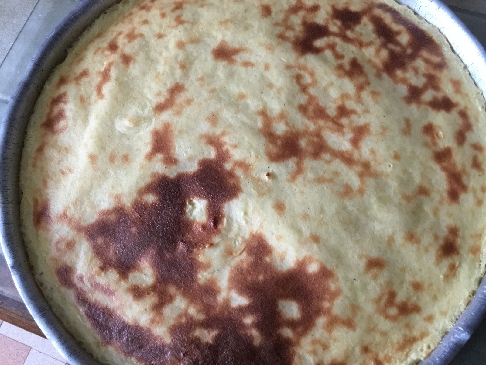 semoule au lait au four
