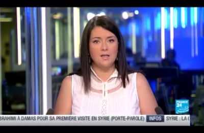 [2012 09 14] AUDREY RACINE - FRANCE 24 - PARIS DIRECT @06H00