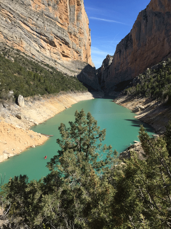 le passage le plus ludique, si on a pas le vertige !