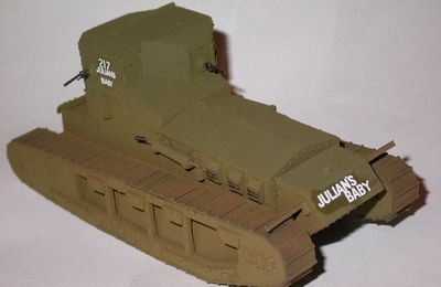 Medium Tank Mk A Whippet - Gasoline 1/48