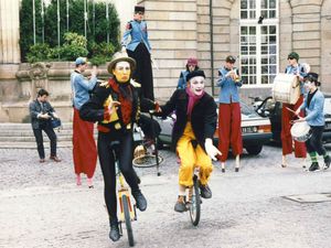 Spectacle Place de la Mairie et à l'opéra - Rennes 1992