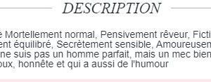 Le pseudo, l'annonce, on voit TOUT DE SUITE que ce sont des brouteurs !