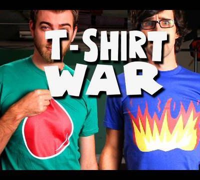 T-SHIRT WAR!!! (stop-motion music video)