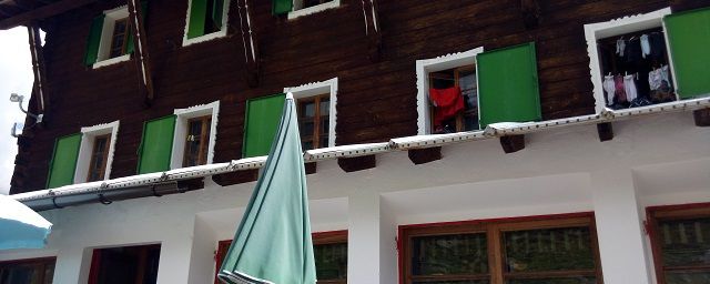 Pranzo al rifugio Zamboni (Macugnaga, Monte Rosa, Alpe Pedriola)