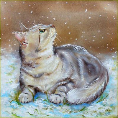 Les chats par les peintres -   Annette Loginova