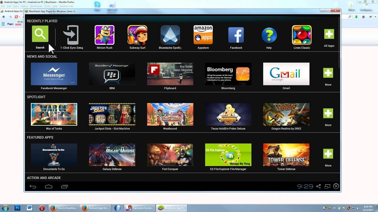 How big is bluestacks