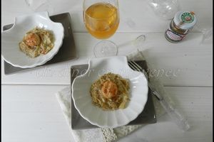 Coquilles St Jacques et crème d'endives au cidre