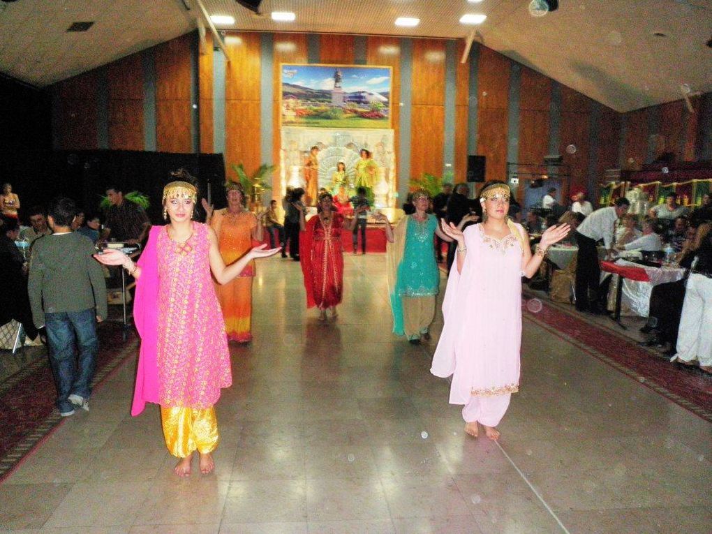 photo de la soirée orientale organisée par culture jeune à Montbard en novembre 2009