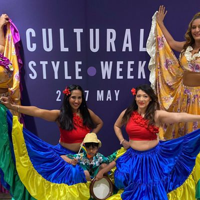 Stunning and culturally rich performance from the Segatastic Dancers at the Cultural Style Week London Expo