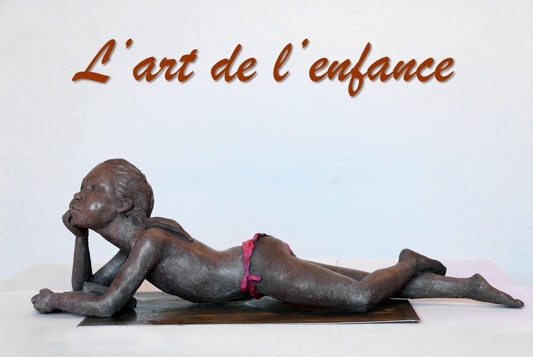 sculpture lectoure enfant enfance anne-laure pérès