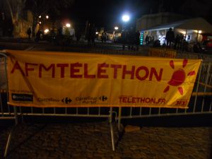 Les 4 et 5 décembre 2015, Avignon ville du Vaucluse, ville ambassadrice pour le TELETHON 2015. 