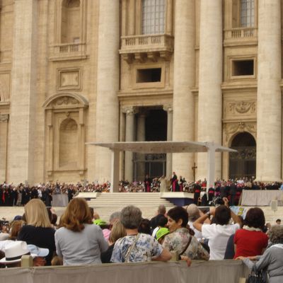 L'audience papale