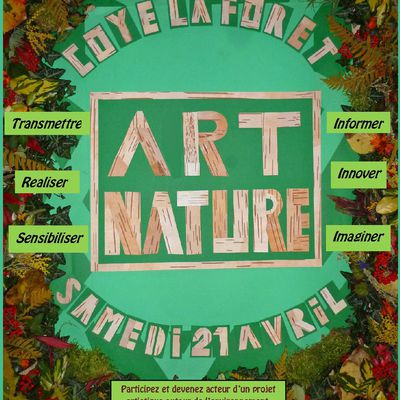 Exposition "Land Art" à Coye La Forêt