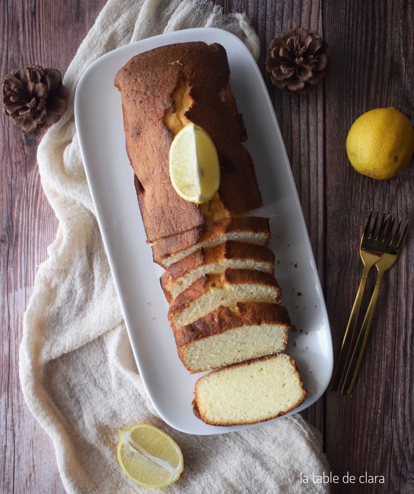 Quatre-quarts citron