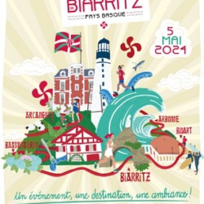 Semi-marathon de Biarritz 2024 avec Fouzia LAHMER