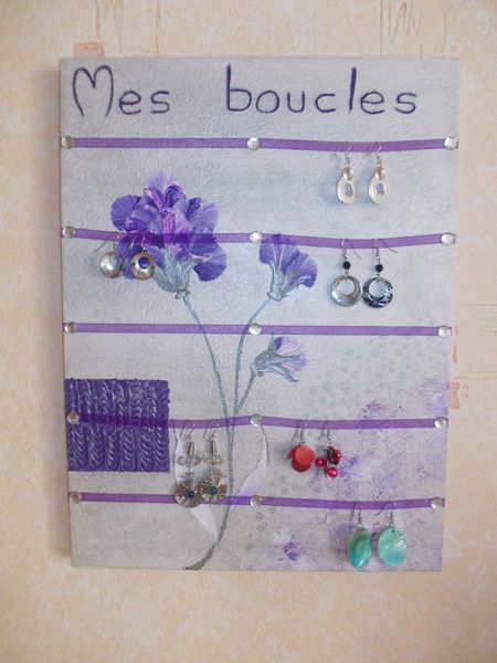 Toile porte-boucles