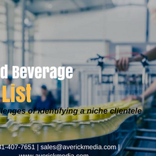 Increase engagement rates with the actionable list of  Food and Beverage Industry Executives