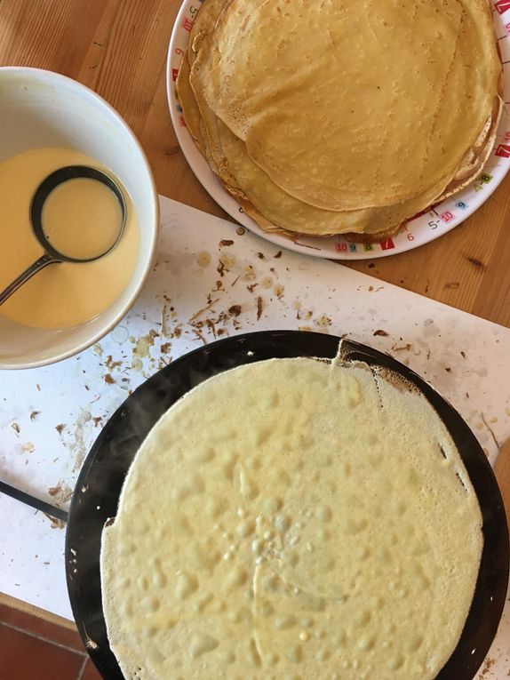 Ma pâte à crêpes bretonne pour une cuisson sur le billig!