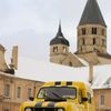 Cluny sous la neige