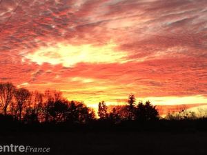CIEL DE FEU SUR LE LOIRET