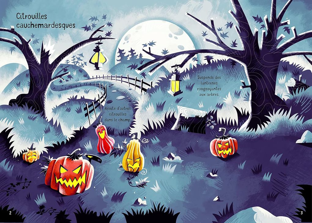 Mes autocollants brillants HALLOWEEN. Usborne - 2023 (Dès 3 ans)