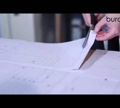 Comment assembler un patron téléchargeable Burda 