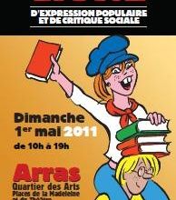 1er mai à Arras : 10e Salon du Livre populaire