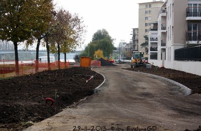 Ca avance, Quai de la Tour !!!