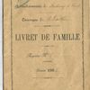 BROCHET x VERRON : Livret de Famille (12/11/1906) à La Taillée (85)