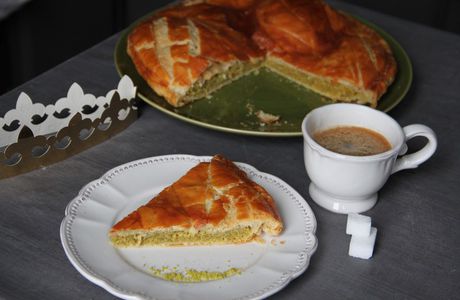 Galette des rois à la pistache