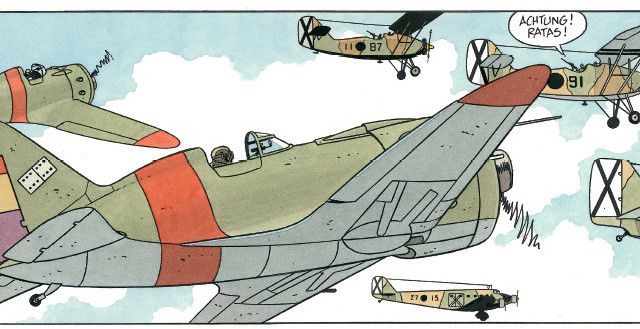 L’arme aérienne durant la Guerre d’Espagne à travers les BD francophones (3/4 La réplique des républicains)