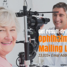 Get our verified Ophthalmologist database for promotions to better business growth