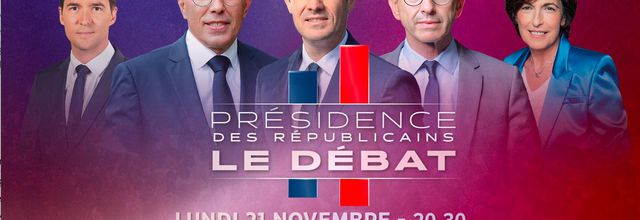 Le débat pour la Présidence des Républicains diffusé ce soir sur LCI