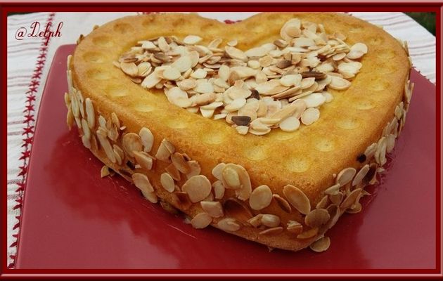 Gâteau de Savoie aux amandes 