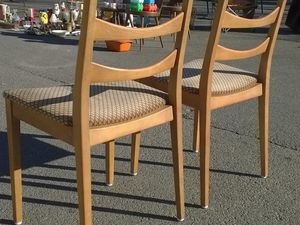 Chaises scandinave vintage années 60 