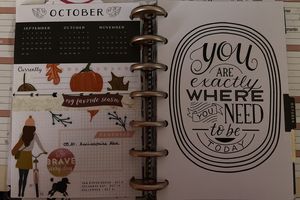 Plan with Me: Mini happy planner_ Semaine 40