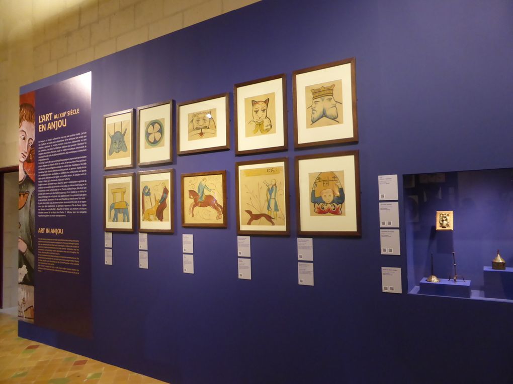exposition Saint Louis, roi de France en Anjou, château d'Angers © photographies Le curieux des arts Gilles Kraemer, octobre 2014