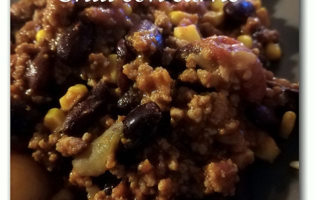 CHILI CON CARNE AU COOKEO
