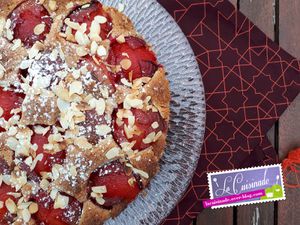 Tarte Noisettine aux Prunes