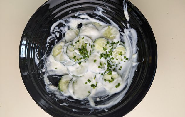 Salade de concombre 