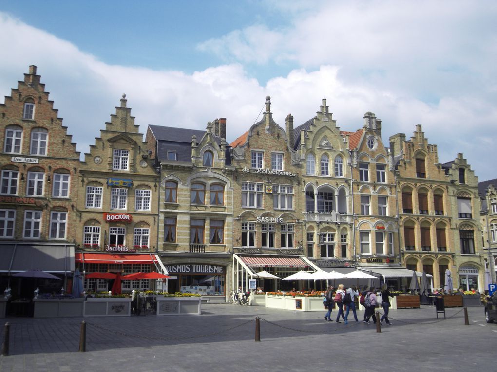 Une très jolie ville des Flandres à découvrir, emplie du triste souvenir de la Grande Guerre.